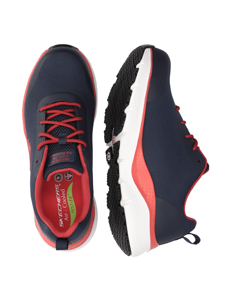 Skechers-WORK:-ARCH-FIT-SR-šedá