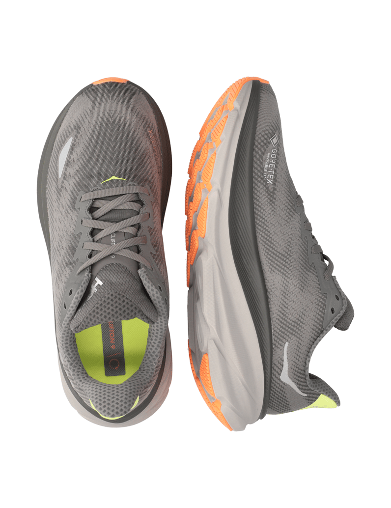 HOKA-Clifton-9-GTX-šedá