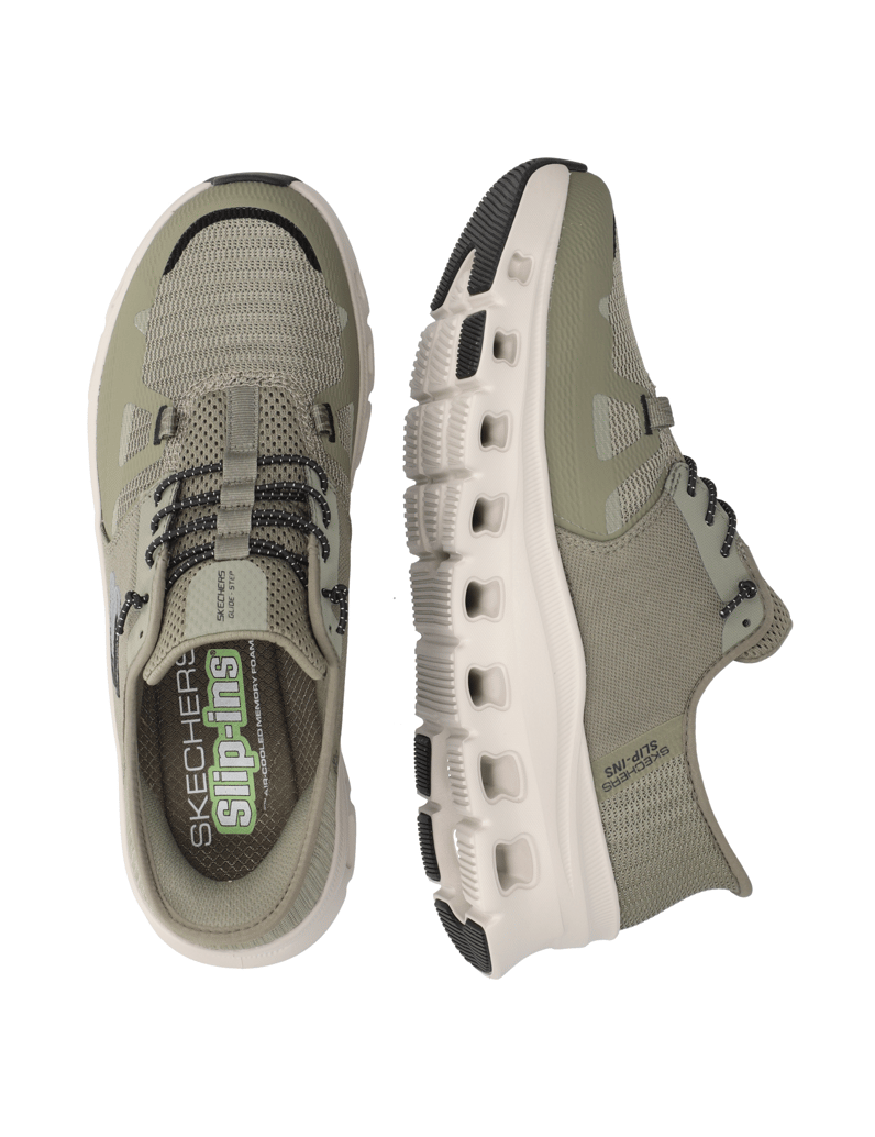 Skechers-GLIDE-STEP-PRO-oliv