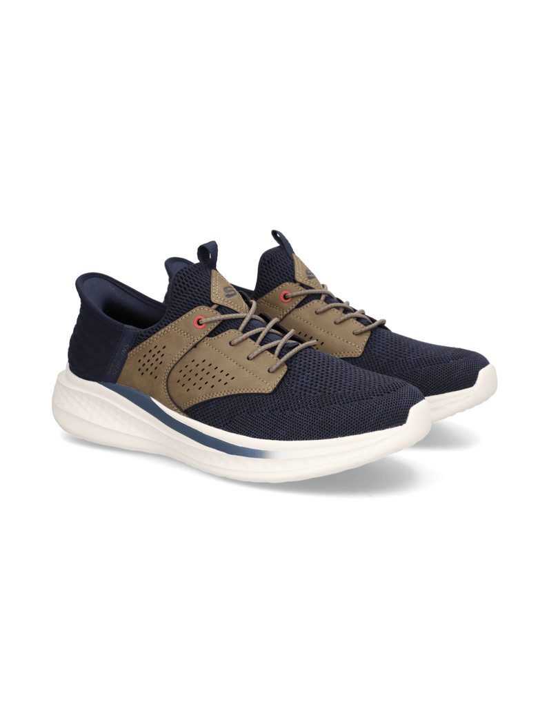 Skechers-SLIP-INS-RELAXED-FIT:-SLADE-modrá