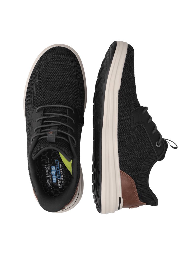 Skechers-SLIP-INS-RELAXED-FIT:-STERLING-črna