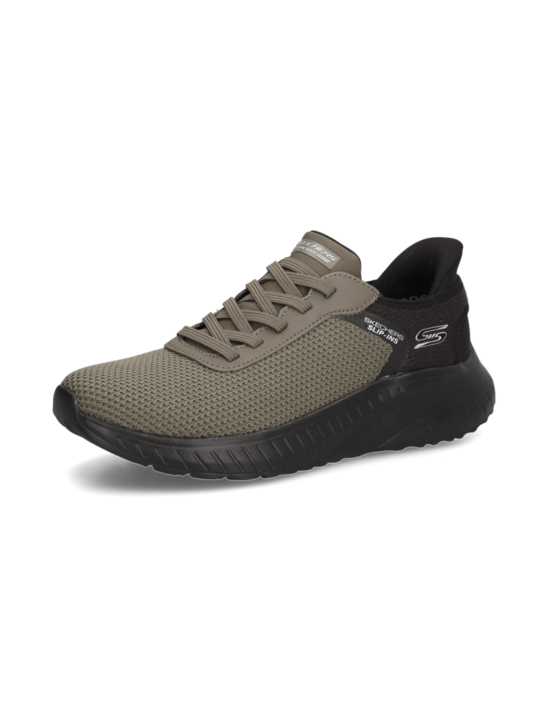 Skechers-Slip-Ins-Bobs-Sport-Squad-kaki