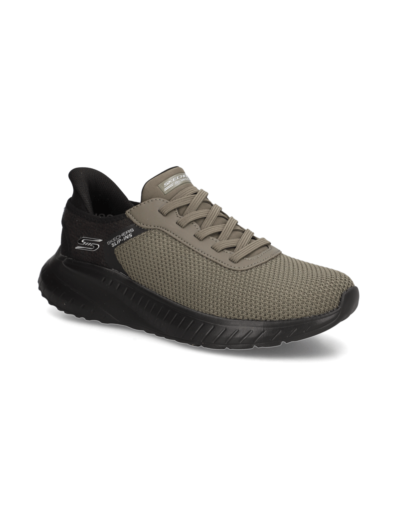 Skechers-Slip-Ins-Bobs-Sport-Squad-kaki