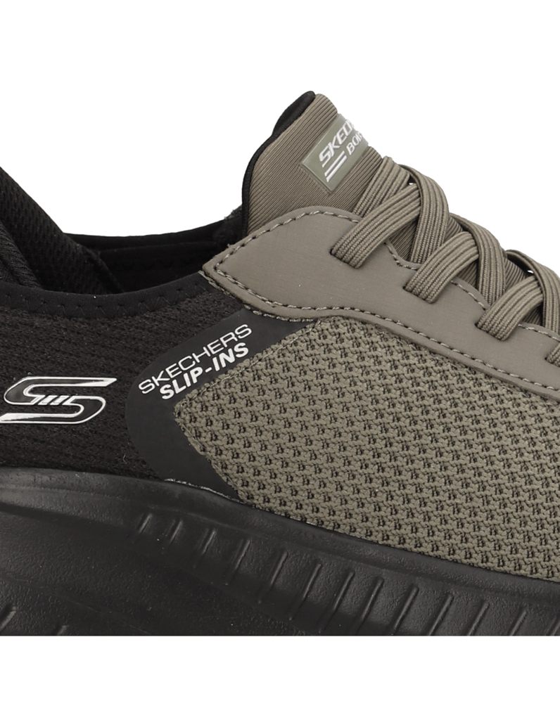 Skechers-Slip-Ins-Bobs-Sport-Squad-kaki