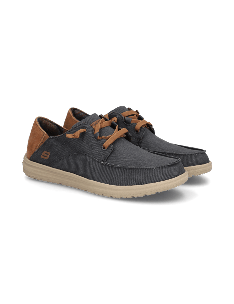 Skechers-Relaxed-Fit-Melson-šedá
