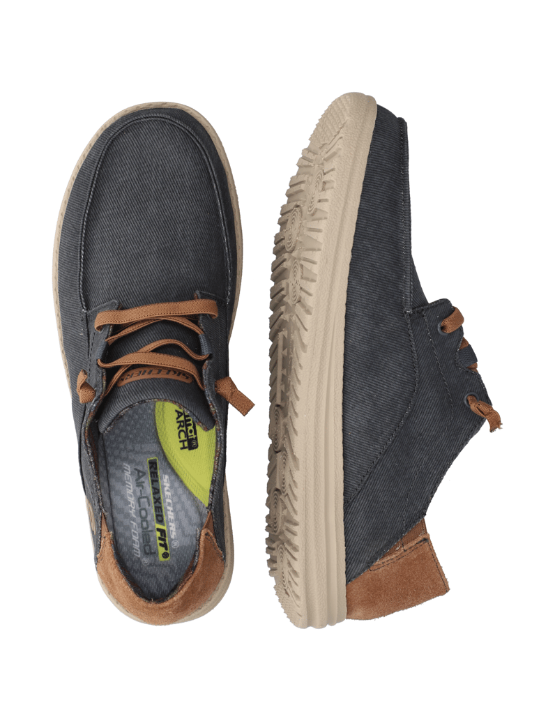 Skechers-Relaxed-Fit-Melson-šedá