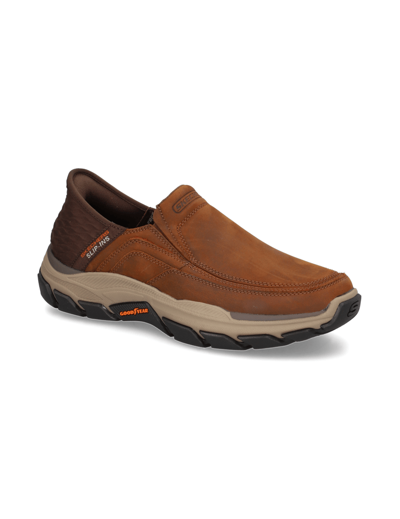Skechers-RESPECTED---ELGIN-braun
