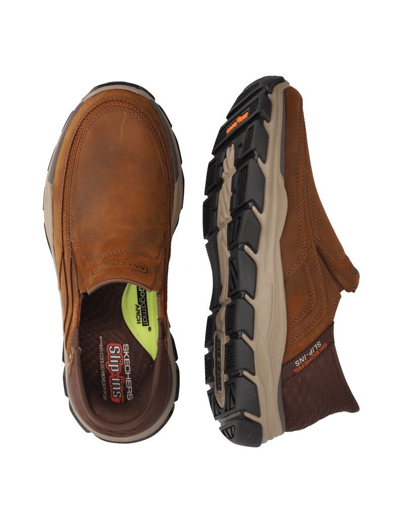 Skechers-RESPECTED---ELGIN-braun