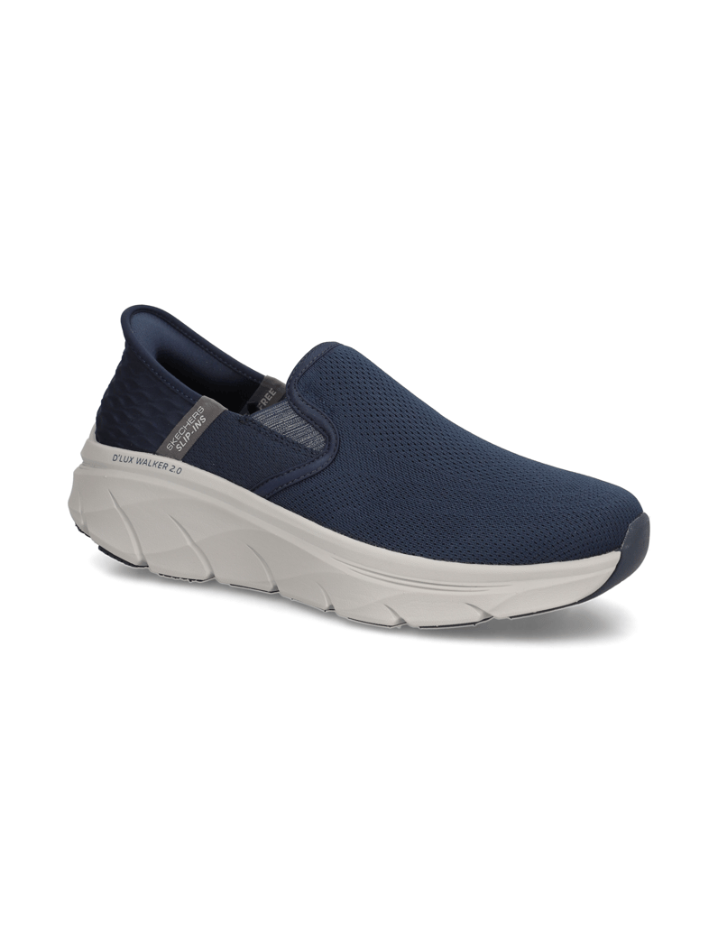 Skechers-SLIP-INS-D'LUX-WALKER-2.0-modrá