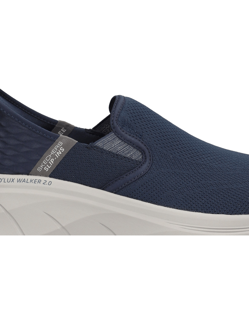 Skechers-SLIP-INS-D'LUX-WALKER-2.0-modrá