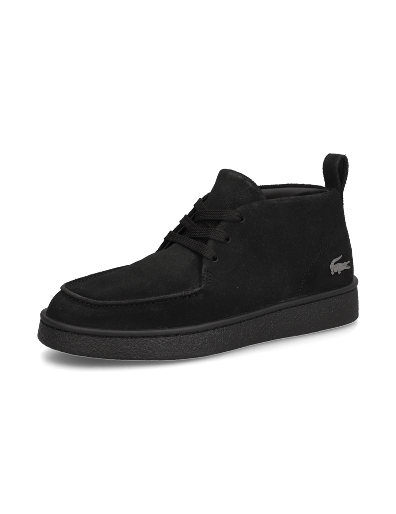 LACOSTE-BASESHOT-PREMIUM-CHUKKA-črna
