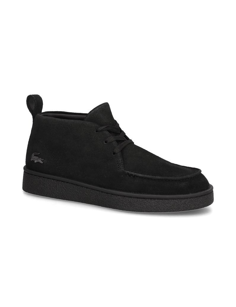 LACOSTE-BASESHOT-PREMIUM-CHUKKA-črna