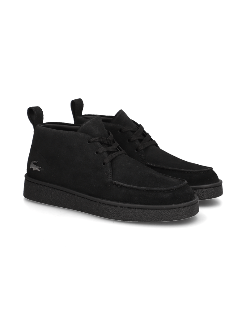 LACOSTE-BASESHOT-PREMIUM-CHUKKA-črna