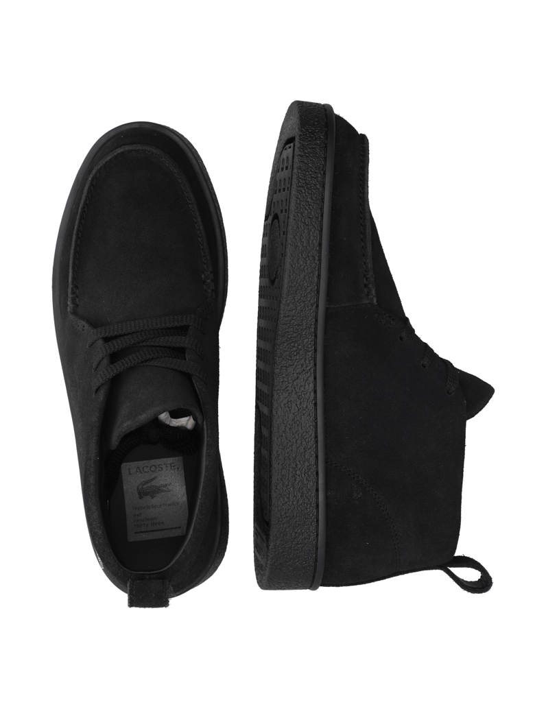 LACOSTE-BASESHOT-PREMIUM-CHUKKA-črna