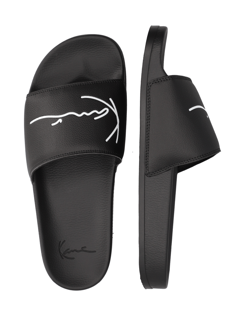 Karl-Kani-Pool-Slide-black/white-schwarz
