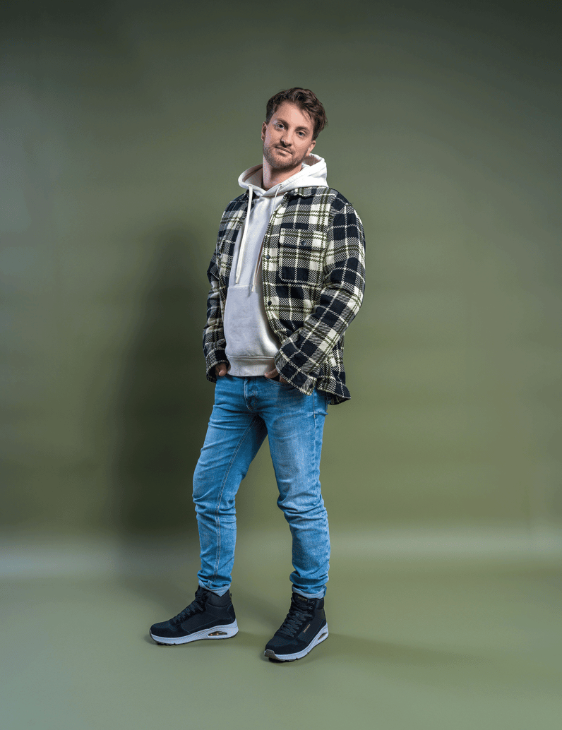 Skechers-tenisky-mid-cut-čierna