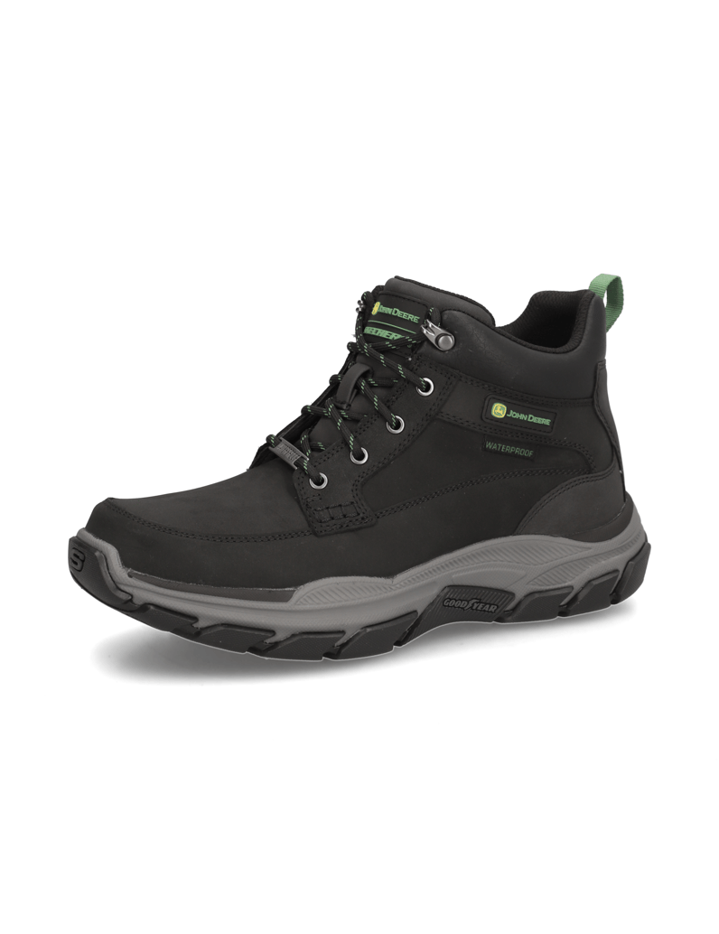 Skechers-kotníčkové-boty-černá