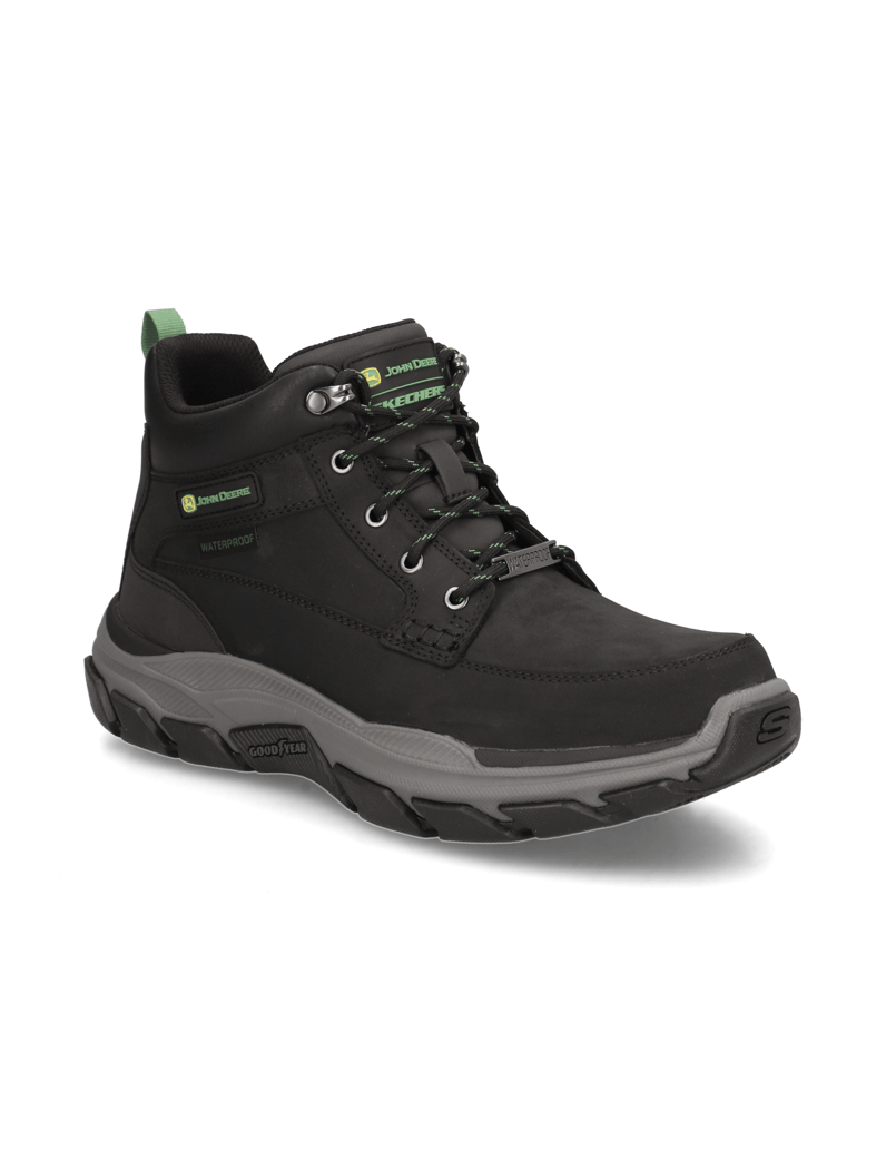 Skechers-kotníčkové-boty-černá