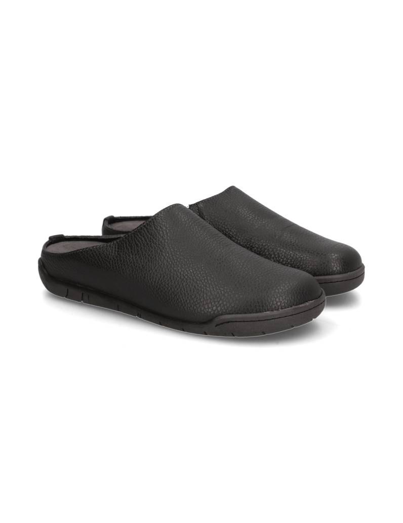 Natura-Hausschuh-schwarz