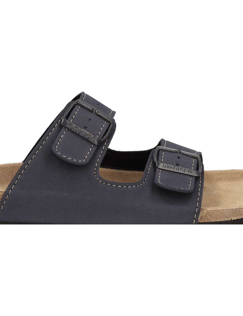 Natura-Hausschuh-blau