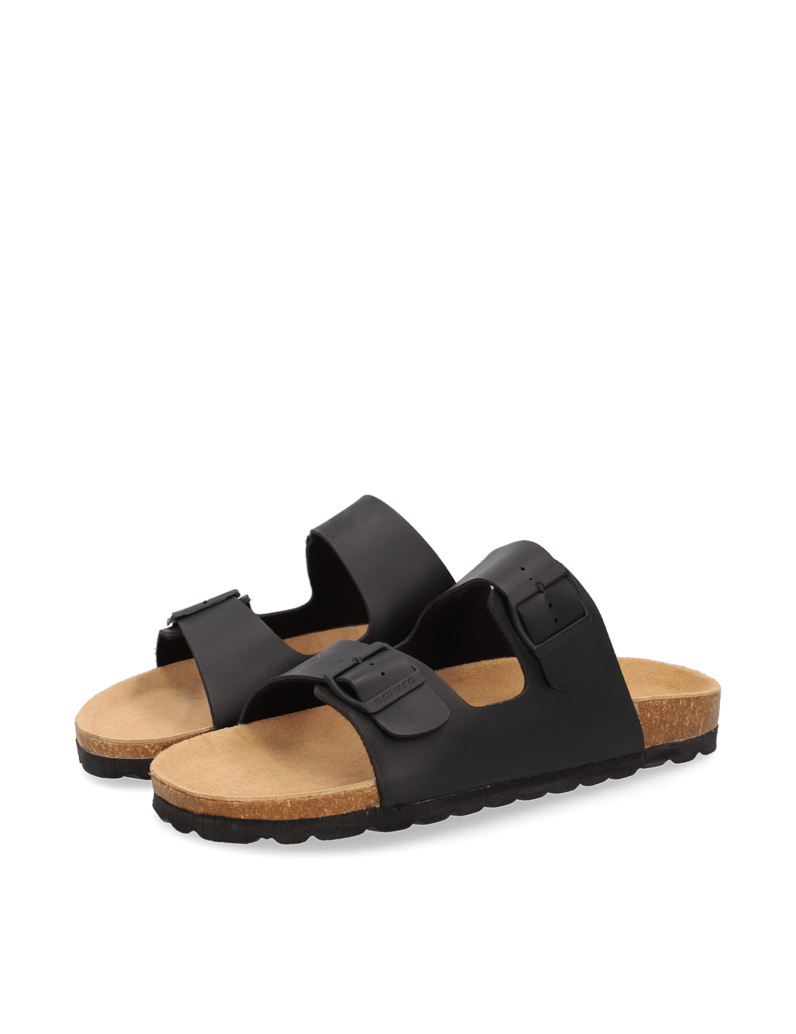 Natura-Hausschuh-blau