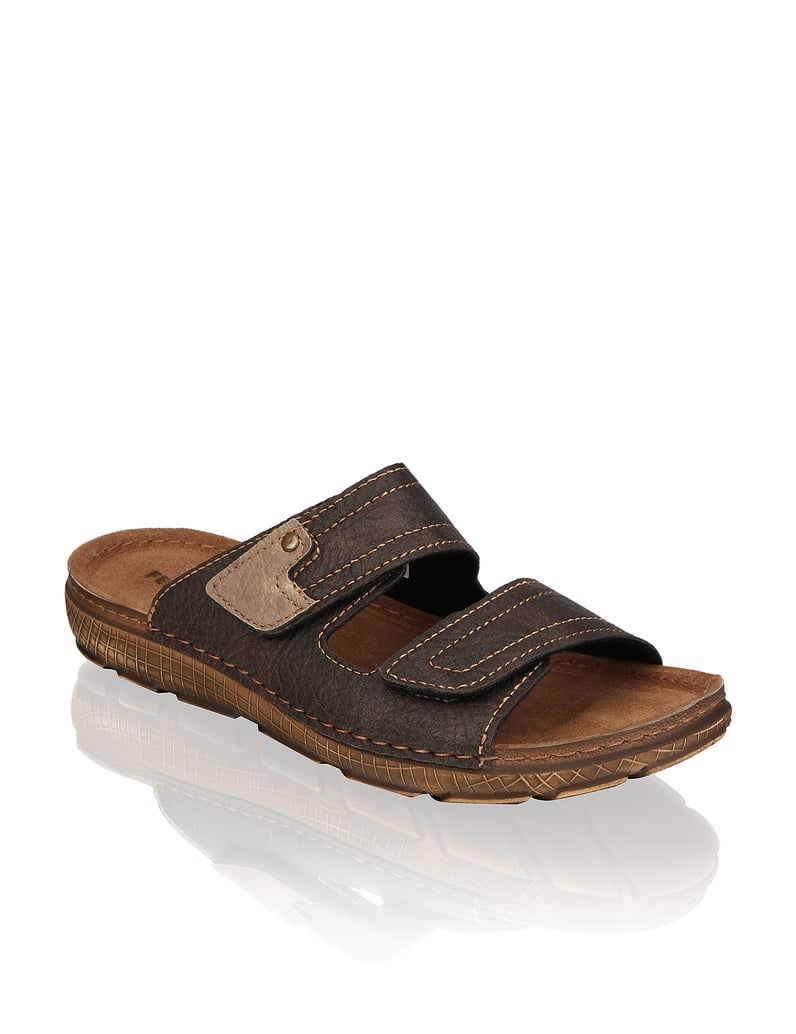 Natura-Pantoffel-tmavě-hnědá