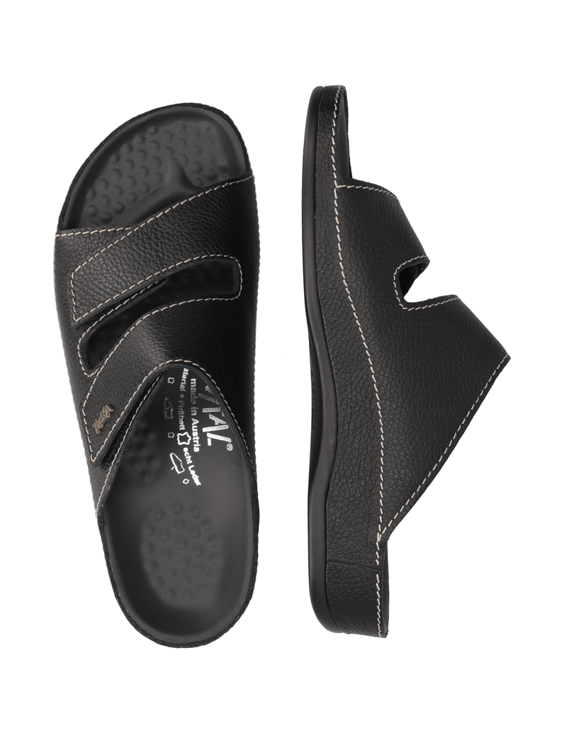 Vital-PANTOFFEL-schwarz