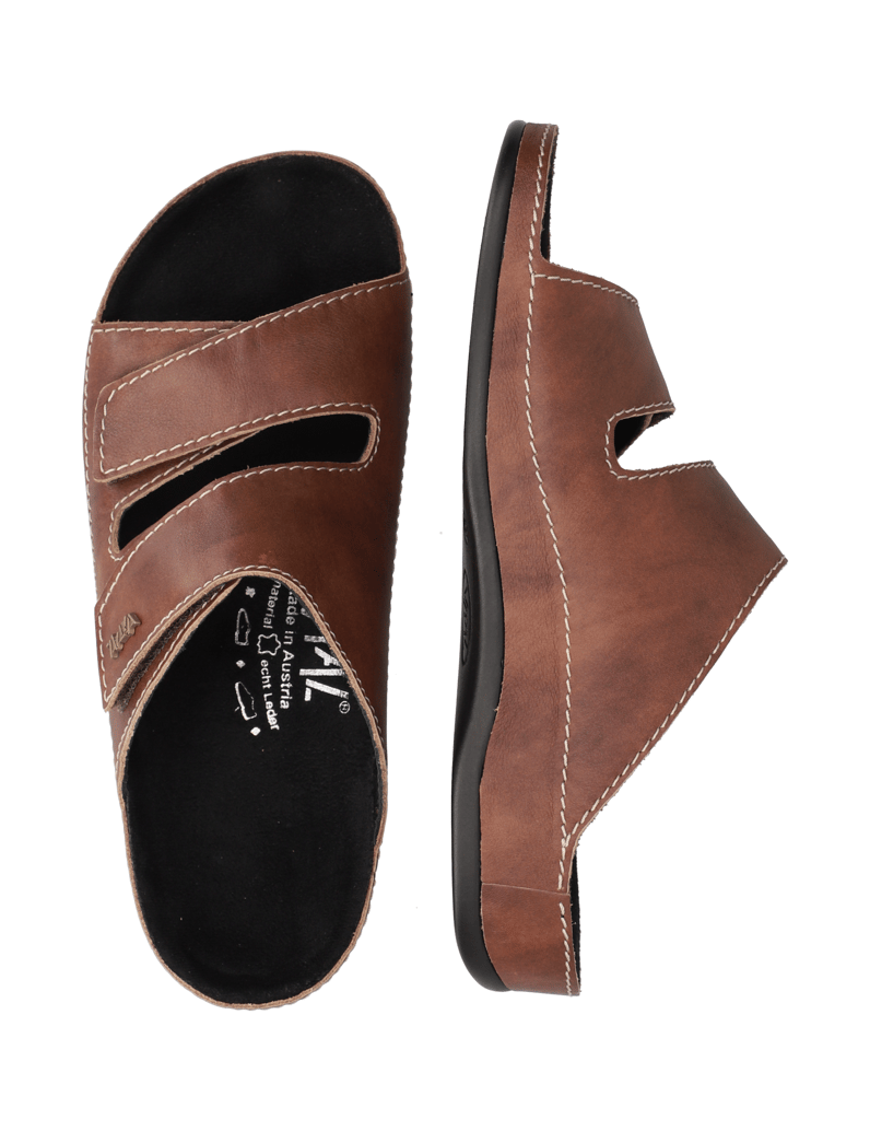 Vital-Glattleder-Hausschuh-cognac