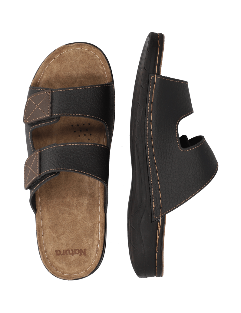 Natura-Hausschuh-braun