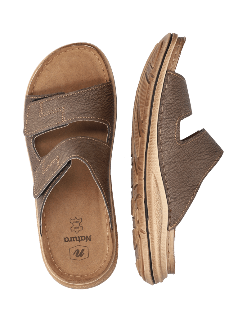 Natura-domácí-obuv-hnědá