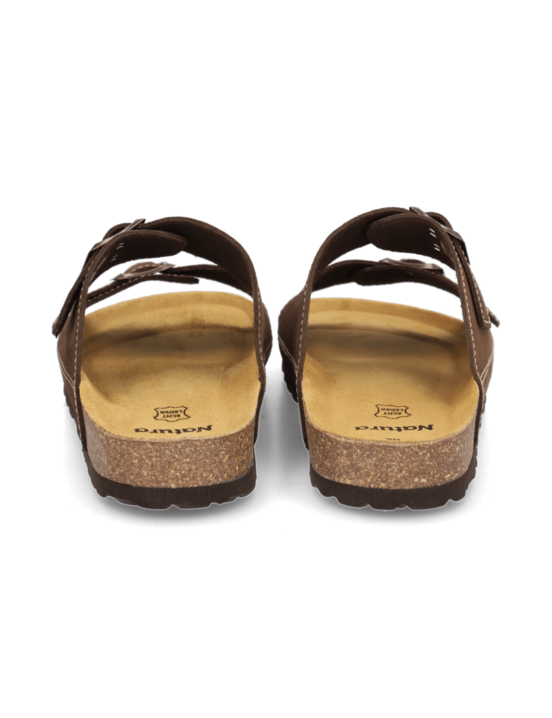 Natura-Veloursleder-Hausschuh-braun