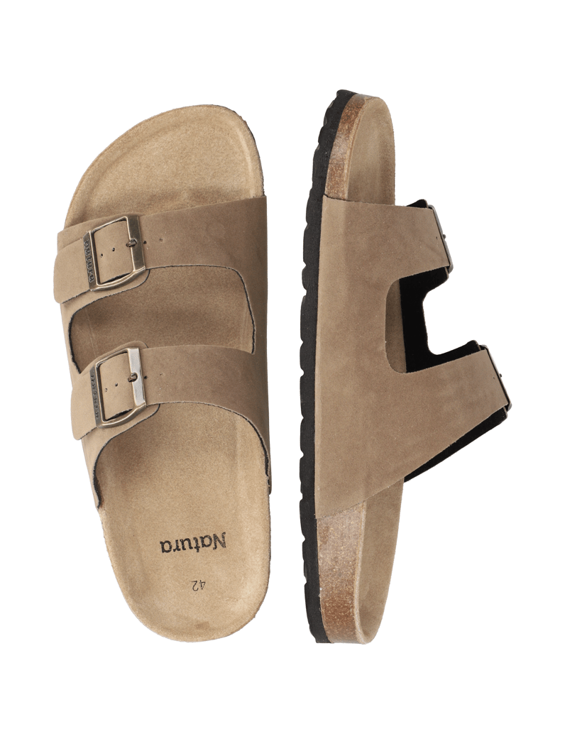 Natura-Hausschuh-beige