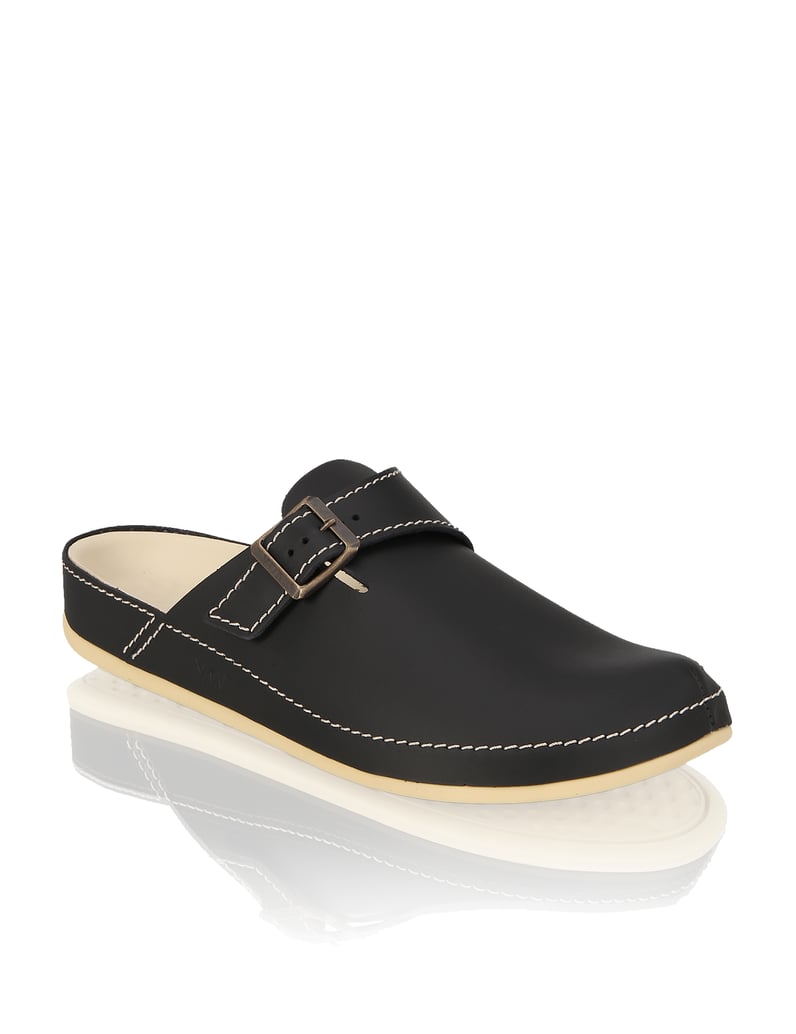 Vital-Glattleder-Hausschuh-schwarz