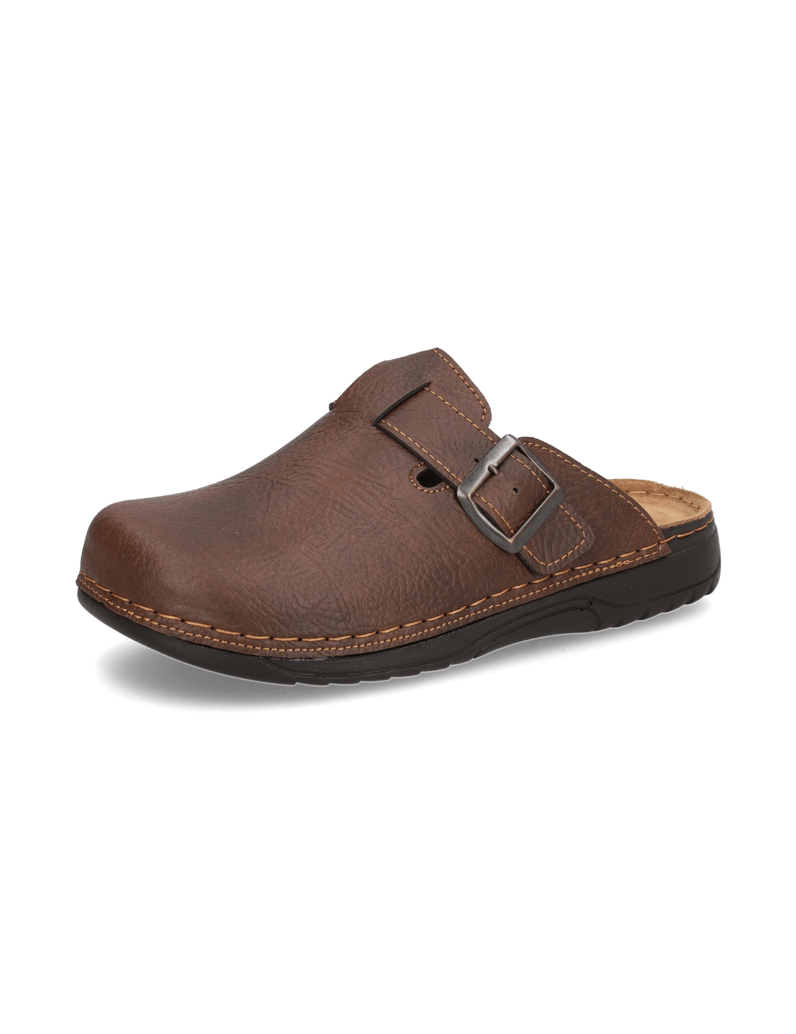Natura-Hausschuh-braun