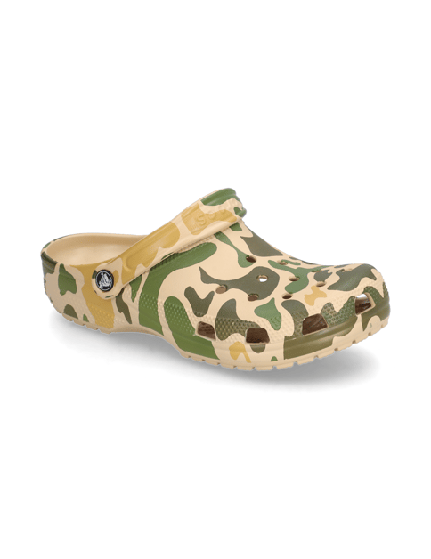 

CLASSIC PRINTED CAMO CLOG, Zelená