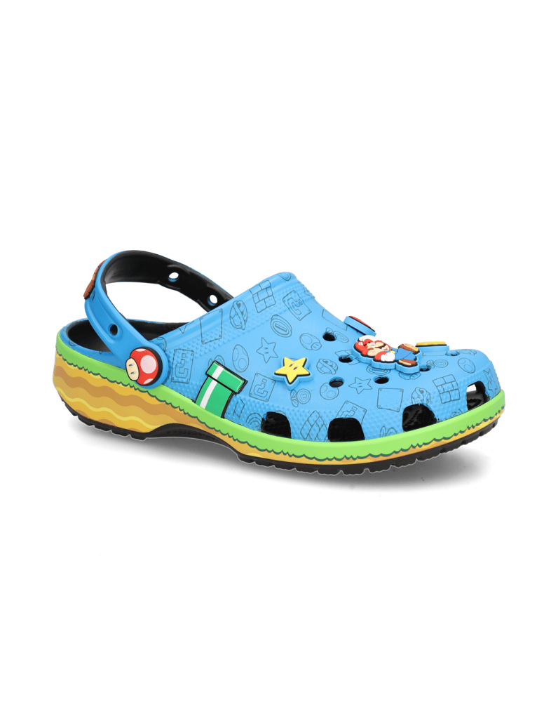 Crocs-SUPER-MARIO-CORE-CLS-CLG-modra