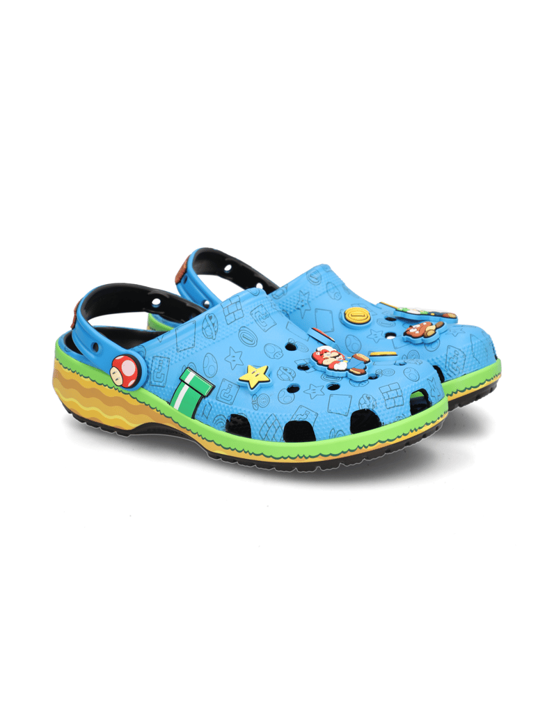 Crocs-SUPER-MARIO-CORE-CLS-CLG-modra