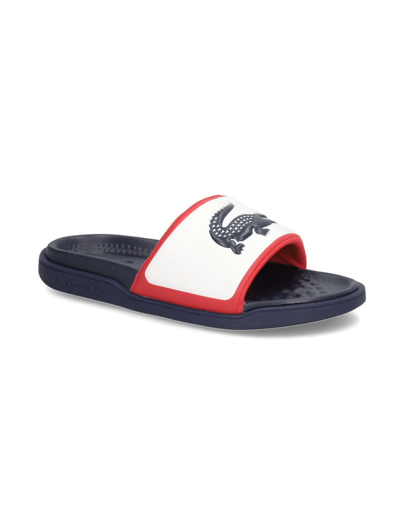 LACOSTE-Men's-Serve-Slide-Dual-weiss