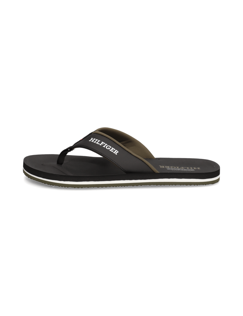 Tommy-Hilfiger-PADDED-COMFORT-HILFIGER-B-SANDAL-schwarz