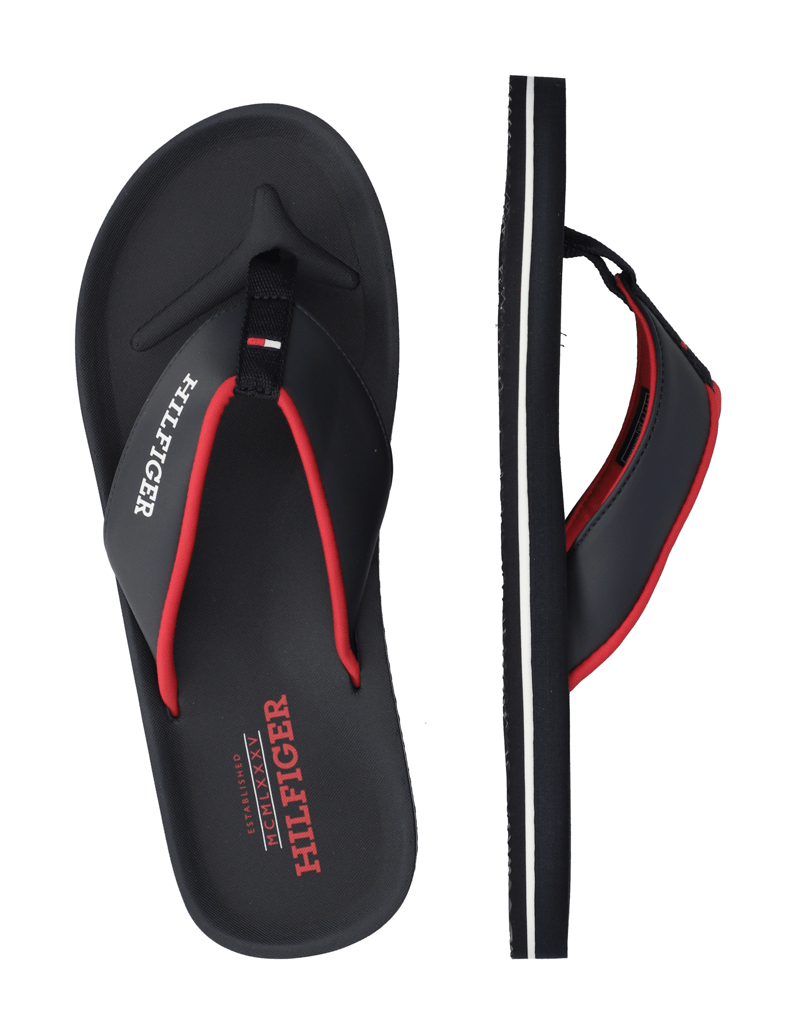 Tommy-Hilfiger-PADDED-COMFORT-HILFIGER-B-SANDAL-čierna