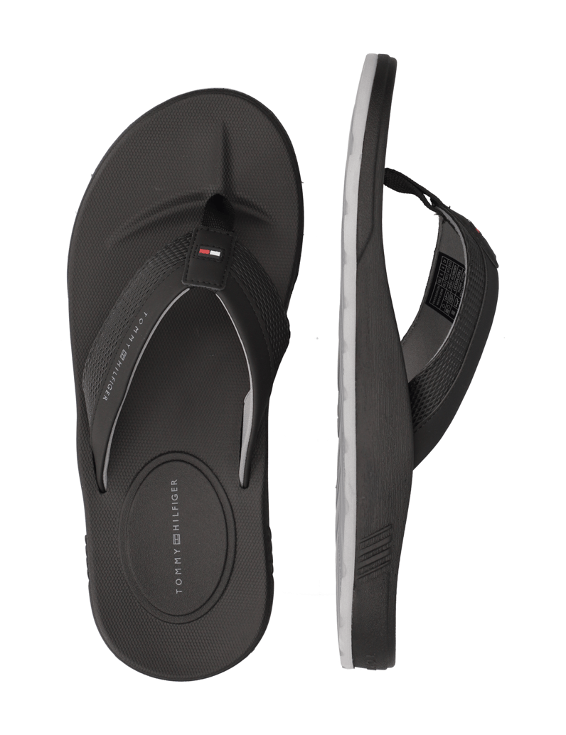 Tommy-Hilfiger-MOLDED-HILFIGER-BEACH-SANDAL-schwarz