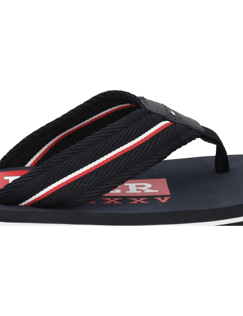 Tommy-Hilfiger-CORPORATE-HILFIGER-BEACH-SANDAL-modrá