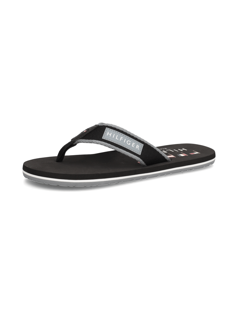 Tommy-Hilfiger-PATCH-HILFIGER-BEACH-SANDAL-schwarz