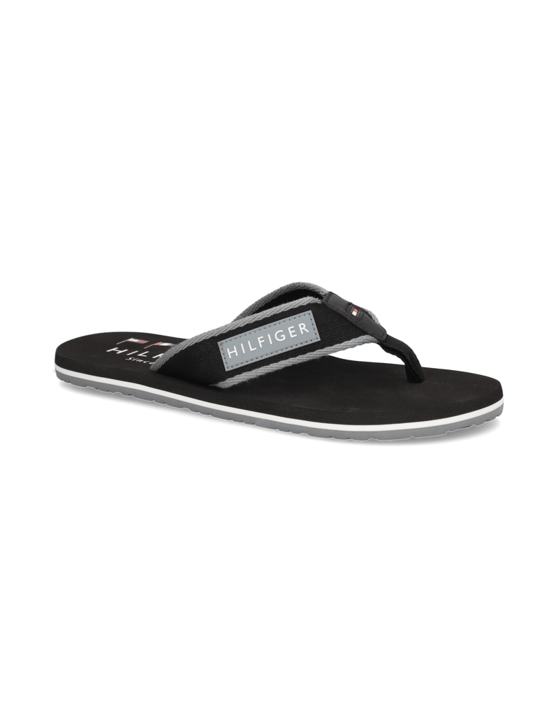 Tommy-Hilfiger-PATCH-HILFIGER-BEACH-SANDAL-schwarz