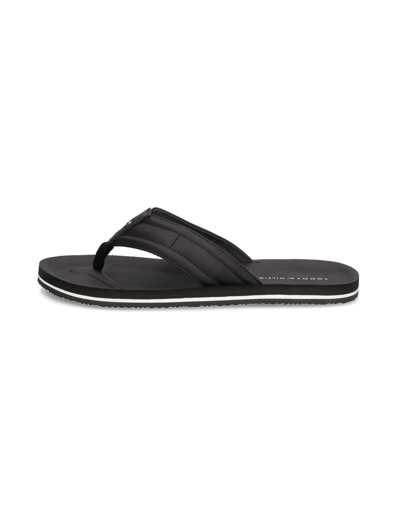 Tommy-Hilfiger-HILFIGER-PADDED-BEACHSANDAL-schwarz