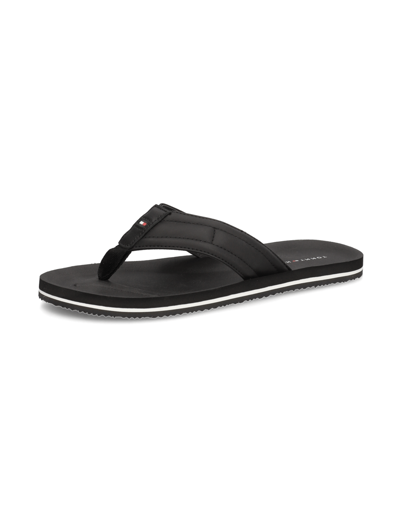 Tommy-Hilfiger-HILFIGER-PADDED-BEACHSANDAL-schwarz