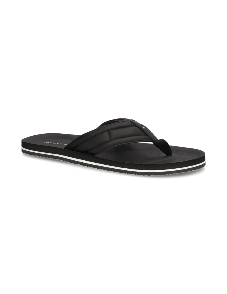 Tommy-Hilfiger-HILFIGER-PADDED-BEACHSANDAL-schwarz