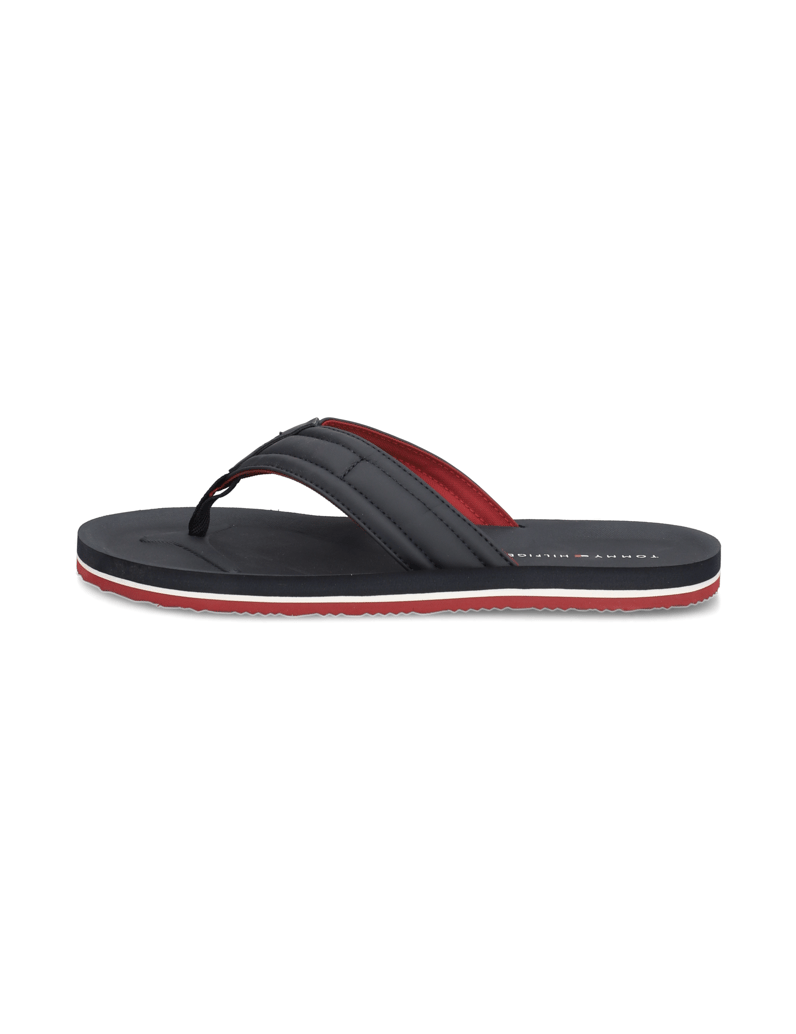 Tommy-Hilfiger-HILFIGER-PADDED-BEACHSANDAL-schwarz
