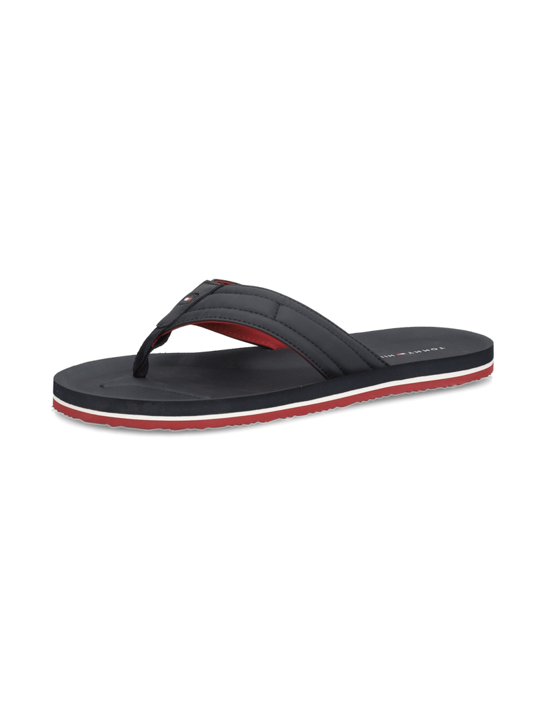 Tommy-Hilfiger-HILFIGER-PADDED-BEACHSANDAL-schwarz
