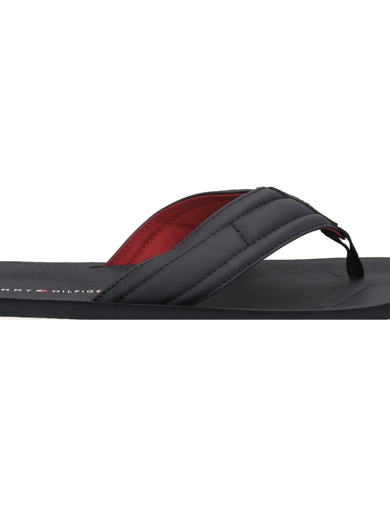 Tommy-Hilfiger-HILFIGER-PADDED-BEACHSANDAL-schwarz